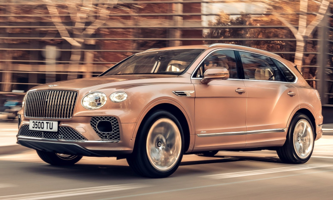 Siêu SUV Bentayga 2023 phiên bản trục cơ sở dài.