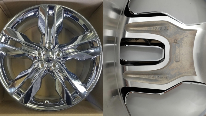 Vành ốp trên mẫu Ford Edge 2011. Ảnh: OEMWheelshop