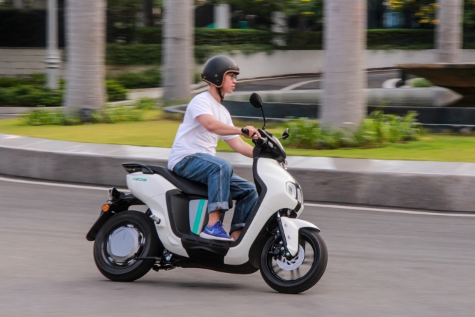 Mẫu xe điện Yamaha Neos tại thị trường Việt Nam. Ảnh: Thành Nhạn